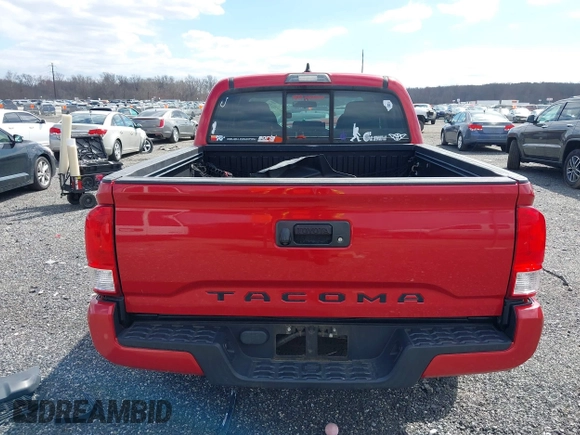 2016 Toyota Tacoma SR5 with VIN 5TFAX5GN0GX057704, listed as a IAAI auction lot 41890138 with 110,799 mi miles. Bid and sale history available at carsss.com. Image 17.
