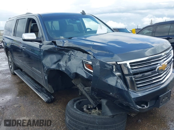 2019 Chevrolet Suburban Premier z VIN 1GNSCJKC0KR139323, wystawiony jako IAAI lot #42100758 z przebiegiem Nie podano mil oraz . Historia ofert i sprzedaży dostępna na DreamBid. Obrazek 1.