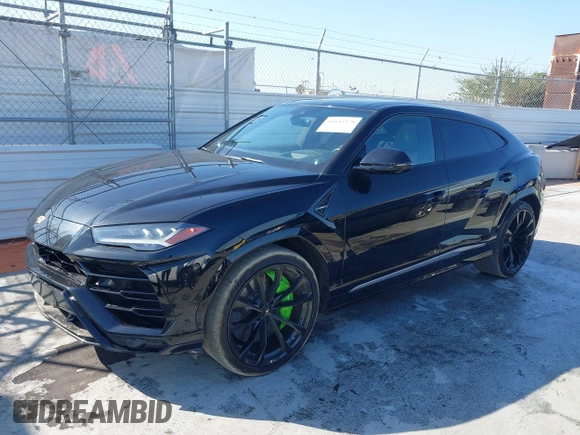 2019 Lamborghini Urus z VIN ZPBUA1ZLXKLA03063, wystawiony jako IAAI lot #41653328 z przebiegiem 29 688 mil mil oraz . Historia ofert i sprzedaży dostępna na DreamBid. Obrazek 19.