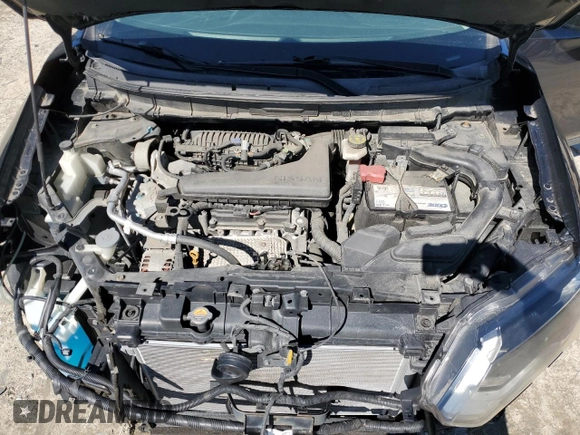 2018 Nissan Rogue SV with VIN KNMAT2MV7JP509671, listed as a Copart auction lot 50022795 with 121,038 mi miles and Salvage Title. Bid and sale history available at carsss.com. Image 12.