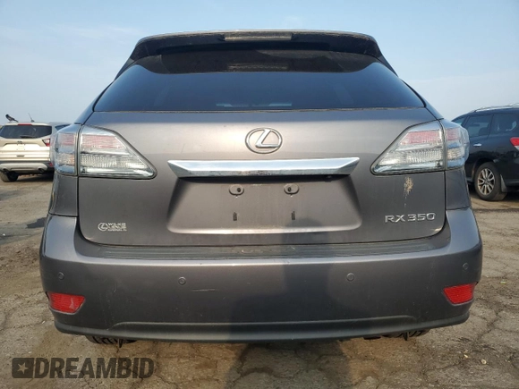 2012 Lexus RX 350 with VIN 2T2BK1BA9CC131450, listed as a Copart auction lot 59902145 with 151,256 mi miles and Salvage title. Bid and sale history available at DreamBid. Image 6.