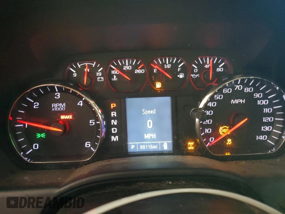 2014 Chevrolet Silverado 1500 Work Truck with VIN 1GCNKPEC4EZ268760, listed as a Copart auction lot 59095594 with 88,116 mi miles and Salvage Title. Bid and sale history available at DreamBid. Image 9.
