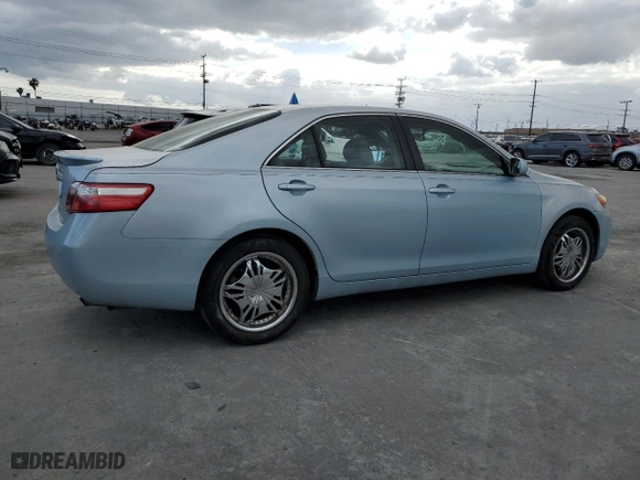 2007 Toyota Camry CE with VIN JTNBE46KX73066165, listed as a Copart auction lot 53708425 with 97,498 mi miles and Salvage Title. Bid and sale history available at carsss.com. Image 3.