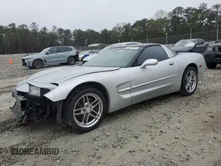 2000 Chevrolet Corvette with VIN 1G1YY22GXY5102723, listed as a Copart auction lot 50042025 with 99,101 mi miles and Salvage Title. Bid and sale history available at carsss.com. Image 1.