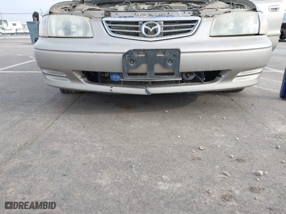 2002 Mazda 626 LX with VIN 1YVGF22DX25263864, listed as a IAAI auction lot 41846129 with 282,516 mi miles. Bid and sale history available at carsss.com. Image 15.