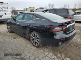 2020 Nissan Maxima Platinum with VIN 1N4AA6FVXLC365690, listed as a Copart auction lot 86352874 with 44,462 mi miles and Salvage Title. Bid and sale history available at DreamBid. Image 2.