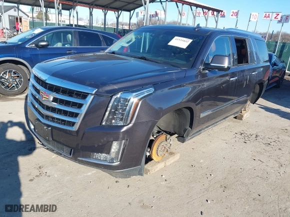 2016 Cadillac Escalade Premium Collection with VIN 1GYS4CKJ7GR374769, listed as a IAAI auction lot 41535852 with 138,260 mi miles. Bid and sale history available at carsss.com. Image 17.