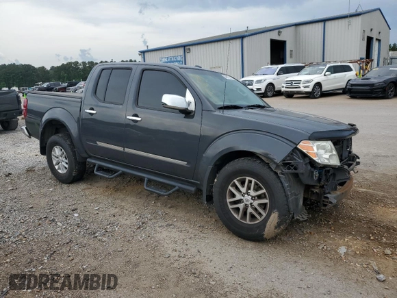 2014 Nissan Frontier SV with VIN 1N6AD0ER0EN751705, listed as a Copart auction lot 55613335 with 204,017 mi miles and Salvage title. Bid and sale history available at DreamBid. Image 4.