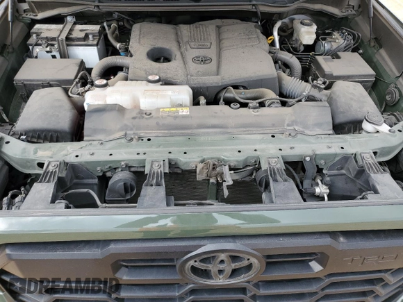 2023 Toyota Tundra 2WD SR5 with VIN 5TFLA5AB6PX022058, listed as a Copart auction lot 45399385 with 43,424 mi miles and Salvage Title. Bid and sale history available at carsss.com. Image 11.