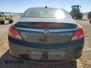 2011 Buick Regal CXL Turbo TO6 with VIN W04G05GV7B1041603, listed as a Copart auction lot 72467774 with 146,729 mi miles and Salvage Title. Bid and sale history available at carsss.com. Image 6.
