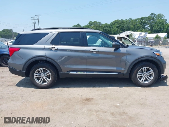 2024 Ford Explorer XLT с VIN 1FMSK8DH1RGA69457, выставлен на аукционе IAAI как лот 42542245 с пробегом 12 359 миль миль и . История ставок и продаж доступна на DreamBid. Изображение 13.