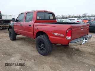 2002 Toyota Tacoma PreRunner with VIN 5TEGN92NX2Z101689, listed as a IAAI auction lot 41919352 with 201,834 mi miles and . Bid and sale history available at DreamBid. Image 3.