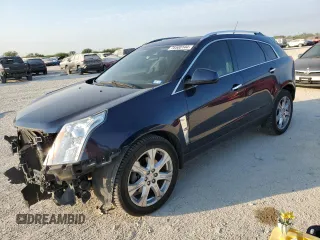 2010 Cadillac SRX Turbo Performance Collection with VIN 3GYFNJE48AS618653, listed as a Copart auction lot 76500144 with 164,905 mi miles and Salvage Title. Bid and sale history available at carsss.com. Image 1.