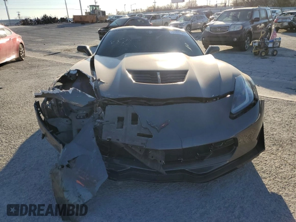 2017 Chevrolet Corvette Z06 2LZ with VIN 1G1YS2D64H5606898, listed as a Copart auction lot 42851965 with 22,327 mi miles and Salvage Title. Bid and sale history available at carsss.com. Image 5.