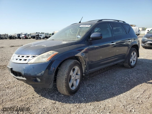 2005 Nissan Murano SE with VIN JN8AZ08T05W302048, listed as a Copart auction lot 52430715 with 185,744 mi miles and Salvage Title. Bid and sale history available at carsss.com. Image 1.