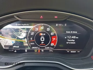 2019 Audi S5 Sportback Prestige z VIN WAUC4CF56KA004599, wystawiony jako IAAI lot #41924404 z przebiegiem 86 067 mil mil oraz . Historia ofert i sprzedaży dostępna na DreamBid. Obrazek 7.