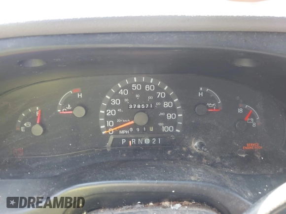 1998 Ford Econoline Cargo Recreational with VIN 1FTSS34L0WHB55702, listed as a IAAI auction lot 41876217 with 378,571 mi miles and . Bid and sale history available at carsss.com. Image 7.