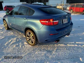 2013 BMW X6 M with VIN 5YMGZ0C57DLL29849, listed as a Copart auction lot 86665844 with 117,000 mi miles and Clean Title. Bid and sale history available at carsss.com. Image 3.