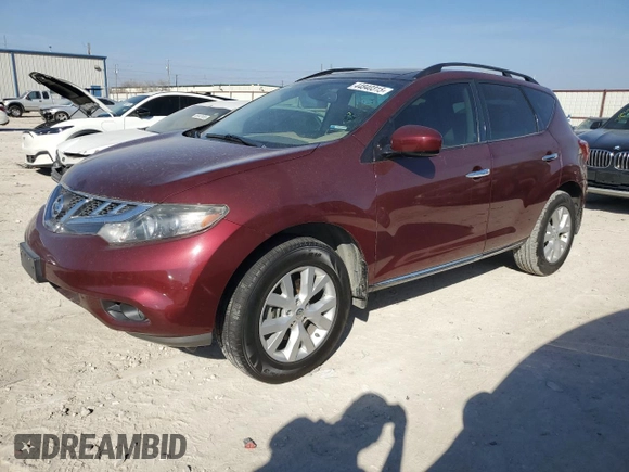 2012 Nissan Murano S z VIN JN8AZ1MU3CW120961, wystawiony jako Copart lot #44840315 z przebiegiem 140 739 mil mil oraz Czysty tytuł • Clean title. Historia ofert i sprzedaży dostępna na DreamBid. Obrazek 1.