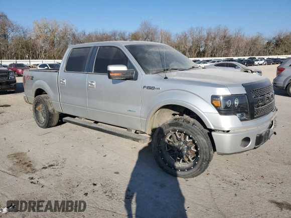 2012 Ford F-150 XL with VIN 1FTFW1CT6CFB93468, listed as a Copart auction lot 83653964 with 266,579 mi miles and Salvage Title. Bid and sale history available at carsss.com. Image 4.