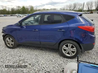 2010 Hyundai Tucson GLS with VIN KM8JU3AC9AU113714, listed as a Copart auction lot 55263765 with 193,175 mi miles and Salvage Title. Bid and sale history available at DreamBid. Image 2.
