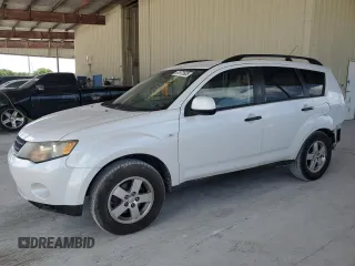 2007 Mitsubishi Outlander LS z VIN JA4MT31X77Z016623, wystawiony jako Copart lot #57690485 z przebiegiem 177 805 mil mil oraz Szkoda całkowita • Salvage title. Historia ofert i sprzedaży dostępna na DreamBid. Obrazek 1.