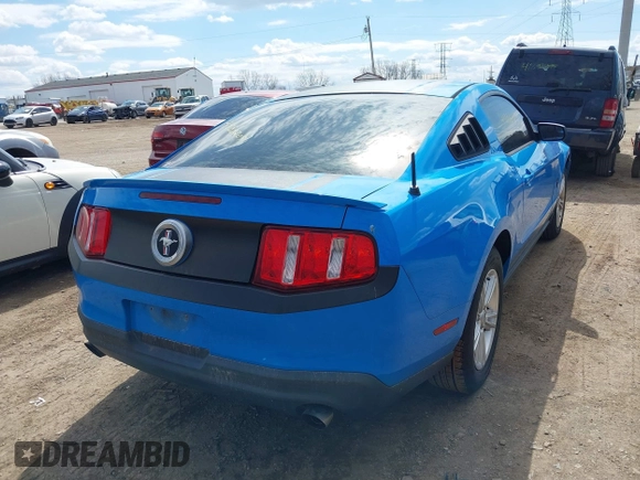 2011 Ford Mustang V6 with VIN 1ZVBP8AM3B5152930, listed as a IAAI auction lot 41888209 with 167,407 mi miles and . Bid and sale history available at DreamBid. Image 4.