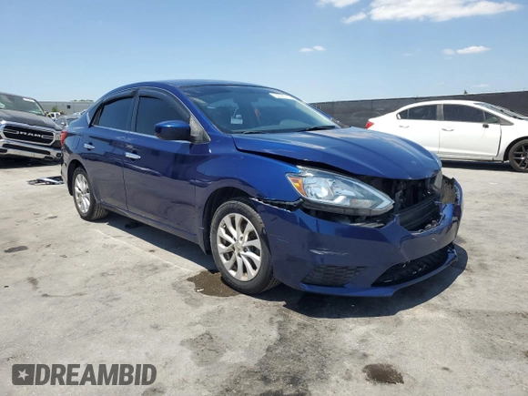 2017 Nissan Sentra S with VIN 3N1AB7AP5HY338467, listed as a Copart auction lot 52025745 with 164,890 mi miles and Salvage title. Bid and sale history available at DreamBid. Image 4.