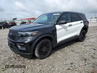 2020 Ford Police Interceptor Utility z VIN 1FM5K8AB3LGC94810, wystawiony jako Copart lot #54259525 z przebiegiem 51 714 mil mil oraz Szkody całkowita. Historia ofert i sprzedaży dostępna na DreamBid. Obrazek 1.