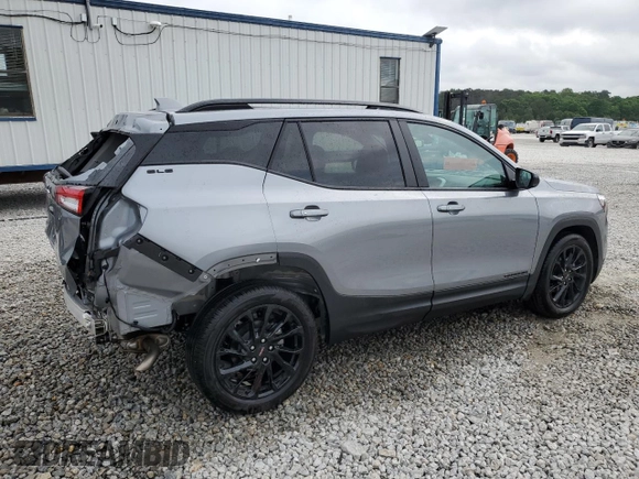 2024 GMC Terrain SLE z VIN 3GKALMEGXRL103729, wystawiony jako Copart lot #54666435 z przebiegiem 13 444 mil mil oraz Szkoda całkowita • Salvage title. Historia ofert i sprzedaży dostępna na DreamBid. Obrazek 3.