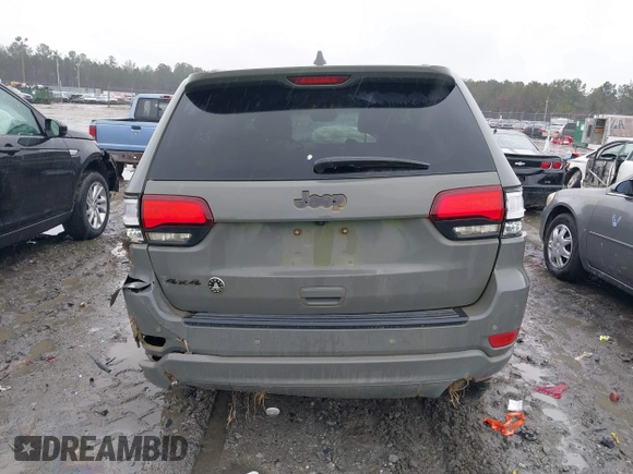 2021 Jeep Grand Cherokee Laredo X z VIN 1C4RJFAG9MC590268, wystawiony jako IAAI lot #41614514 z przebiegiem 60 933 mil mil oraz . Historia ofert i sprzedaży dostępna na DreamBid. Obrazek 17.