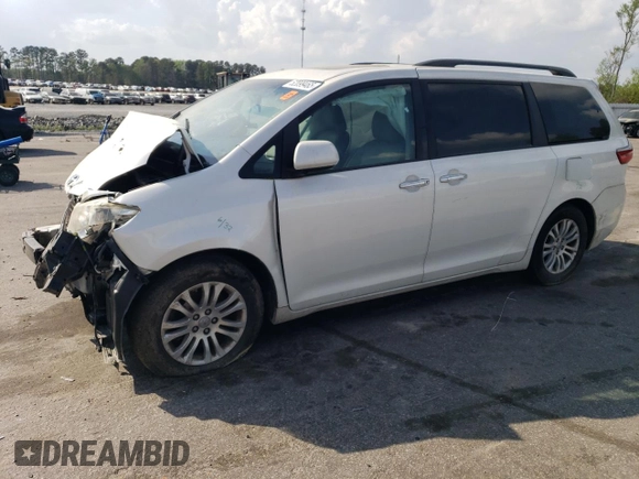 2017 Toyota Sienna XLE Auto Access Seat with VIN 5TDYZ3DC2HS790411, listed as a Copart auction lot 52099465 with 110,318 mi miles and Clean Title. Bid and sale history available at carsss.com. Image 1.