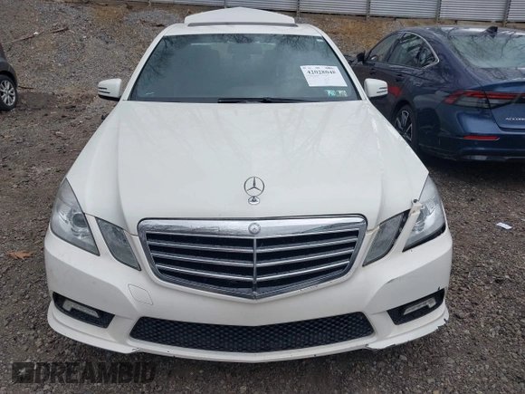 2011 Mercedes-Benz E 350 Luxury with VIN WDDHF8HB8BA360948, listed as a IAAI auction lot 42028048 with 131,659 mi miles and . Bid and sale history available at DreamBid. Image 12.