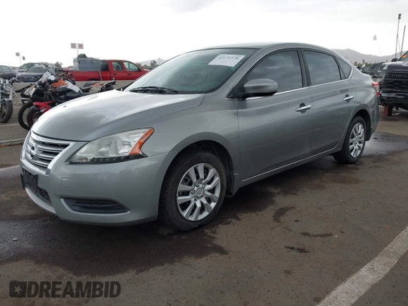 2014 Nissan Sentra S with VIN 3N1AB7APXEY233127, listed as a IAAI auction lot 42174370 with 102,423 mi miles and . Bid and sale history available at DreamBid. Image 17.