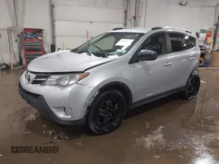 2015 Toyota RAV4 LE with VIN JTMBFREV4FJ037488, listed as a IAAI auction lot 41524052 with 155,544 mi miles and . Bid and sale history available at carsss.com. Image 2.