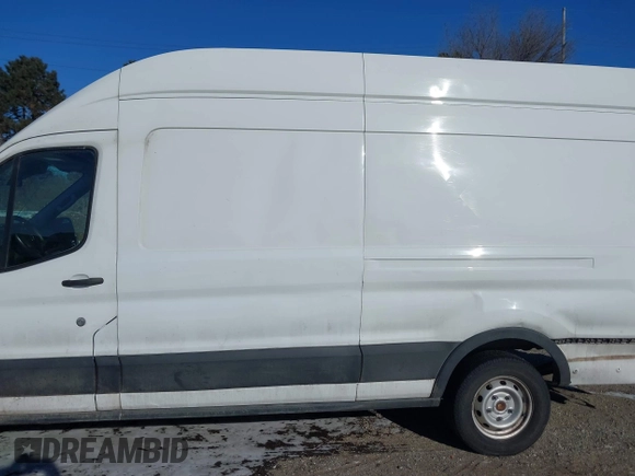 2020 Ford Transit Cargo with VIN 1FTBW3X8XLKA45640, listed as a IAAI auction lot 41362869 with 244,576 mi miles and . Bid and sale history available at DreamBid. Image 14.