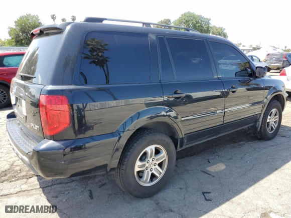 2003 Honda Pilot EX with VIN 2HKYF18673H516749, listed as a Copart auction lot 51787495 with 223,912 mi miles and Salvage Title. Bid and sale history available at carsss.com. Image 3.