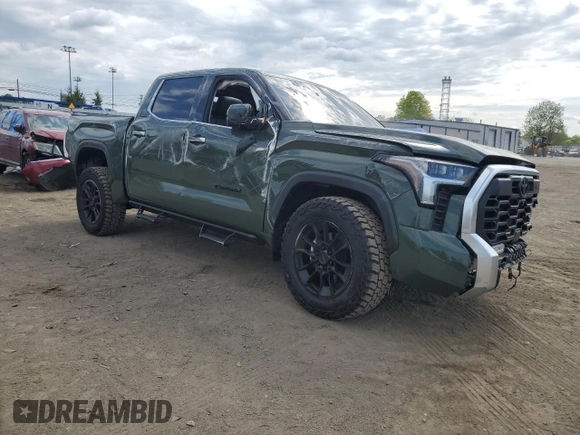 2022 Toyota Tundra Limited with VIN 5TFJA5DB8NX018965, listed as a Copart auction lot 55242405 with 29,277 mi miles and Salvage title. Bid and sale history available at DreamBid. Image 4.