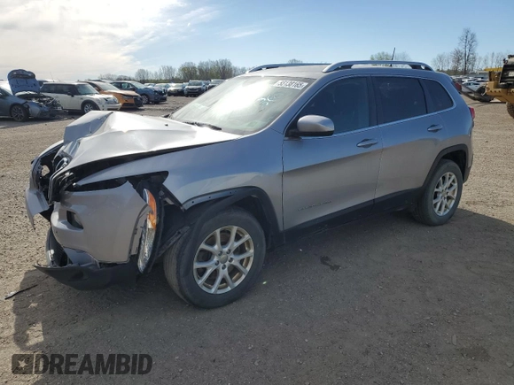 2017 Jeep Cherokee Latitude with VIN 1C4PJMCB8HW531231, listed as a Copart auction lot 55138165 with 136,555 mi miles and Clean Title. Bid and sale history available at DreamBid. Image 1.