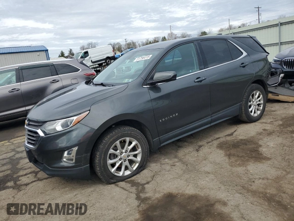 2018 Chevrolet Equinox LT z VIN 2GNAXSEV1J6214334, wystawiony jako Copart lot #51756415 z przebiegiem 104 300 mil mil oraz Szkoda całkowita • Salvage title. Historia ofert i sprzedaży dostępna na DreamBid. Obrazek 1.