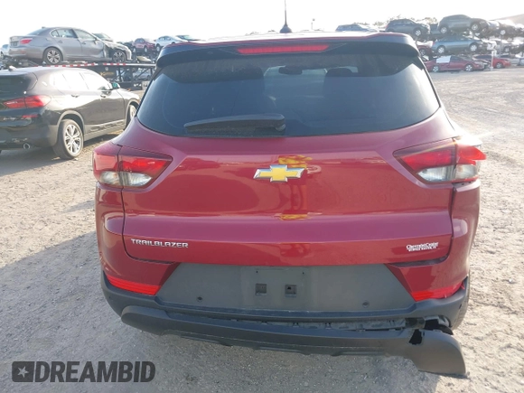 2021 Chevrolet TrailBlazer LS with VIN KL79MMS27MB005124, listed as a IAAI auction lot 42079611 with 38,033 mi miles and . Bid and sale history available at DreamBid. Image 16.