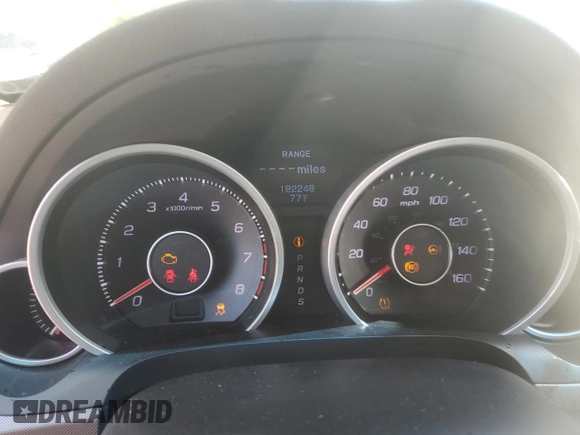 2012 Acura TL Technology z VIN 19UUA8F59CA020618, wystawiony jako Copart lot #57303995 z przebiegiem 182 248 mil mil oraz Szkoda całkowita • Salvage title. Historia ofert i sprzedaży dostępna na DreamBid. Obrazek 9.