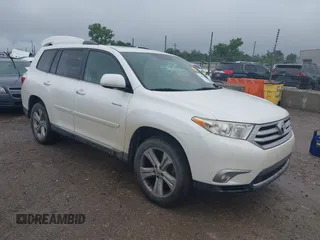 2013 Toyota Highlander Limited with VIN 5TDDK3EH9DS243871, listed as a IAAI auction lot 42488062 with 139,653 mi miles and . Bid and sale history available at DreamBid. Image 1.