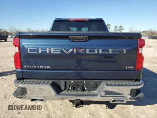 2023 Chevrolet Silverado 1500 LTZ with VIN 1GCUDGE89PZ129566, listed as a Copart auction lot 42540585 with 22,918 mi miles and Salvage Title. Bid and sale history available at carsss.com. Image 6.