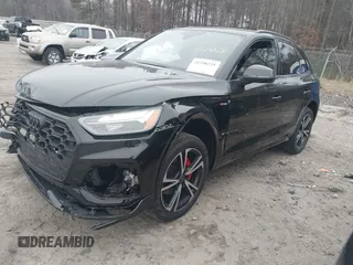2025 Audi Q5 S line Premium Plus with VIN WA1EAAFY7S2024867, listed as a IAAI auction lot 41298225 with 316 mi miles and . Bid and sale history available at DreamBid. Image 19.