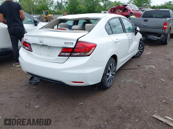 2013 Honda Civic LX z VIN 2HGFB2F52DH545087, wystawiony jako IAAI lot #42256403 z przebiegiem 71 110 mil mil oraz . Historia ofert i sprzedaży dostępna na DreamBid. Obrazek 4.