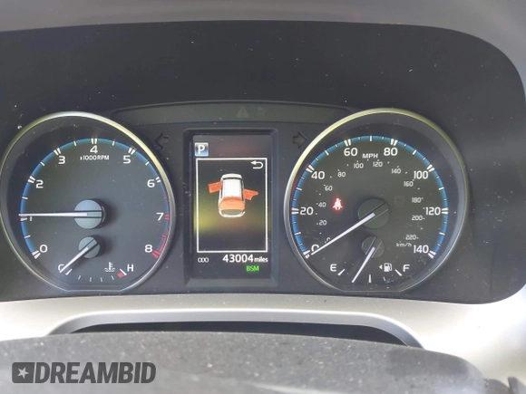 2018 Toyota RAV4 XLE with VIN JTMWFREV1JJ736877, listed as a IAAI auction lot 42072222 with 43,004 mi miles and . Bid and sale history available at carsss.com. Image 7.