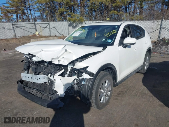 2022 Mazda CX-5 2.5 S Preferred Package with VIN JM3KFBCM4N0629177, listed as a IAAI auction lot 41572846 with 21,889 mi miles. Bid and sale history available at carsss.com. Image 18.