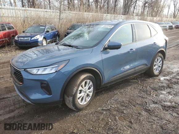 2023 Ford Escape Active with VIN 1FMCU9GN2PUB17245, listed as a Copart auction lot 49225145 with 3,841 mi miles and Non Repairable. Bid and sale history available at carsss.com. Image 1.