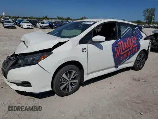 2020 Nissan LEAF z VIN 1N4BZ1BP8LC309383, wystawiony jako Copart lot #69948294 z przebiegiem Nie podano mil oraz Szkoda całkowita • Salvage title. Historia ofert i sprzedaży dostępna na DreamBid. Obrazek 1.